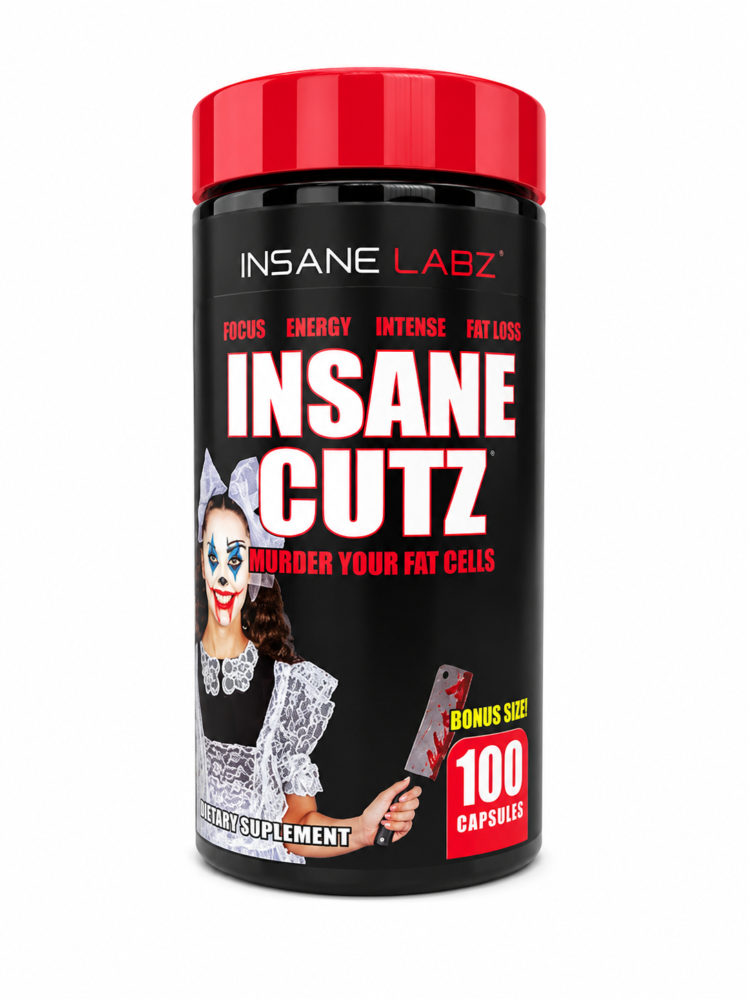 Insane Labz Insane Cutz Intense Fat Burner for Men and Women 100 Caps Insane Labz Insane Cutz Intense Fat Burner for Men and Women 100 Caps