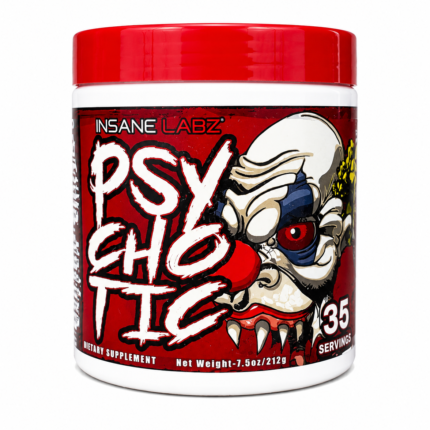 Insane Labz Psychotic Pre-Workout 35 Servings Hardcore Energy Supplement