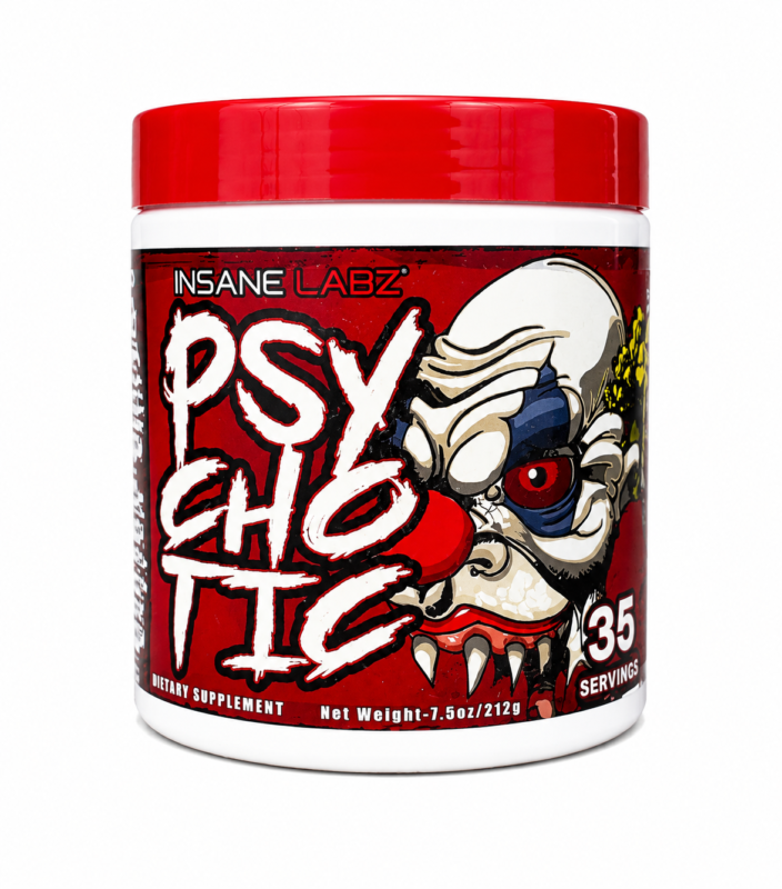 Insane Labz Psychotic Pre-Workout 35 Servings Hardcore Energy Supplement