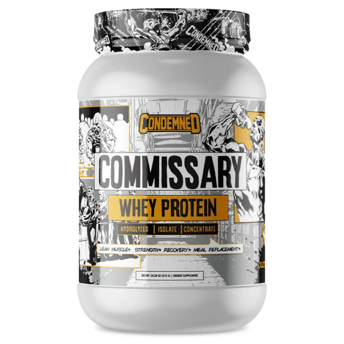 CONDEMNED LABZ COMMISARY WHEY PROTEIN 972 G | 27 SERVINGS