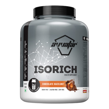 AVVATAR ISORICH PROTEIN CHOCOLATE HAZELNUT FLAVOUR 2 KG