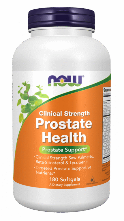 Now Foods  Prostate Health Clinical Strength 180 Softgels