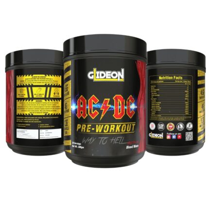 GLIDEON AC/DC PRE WROKOUT 300 GRAMS 30 SERVINGS