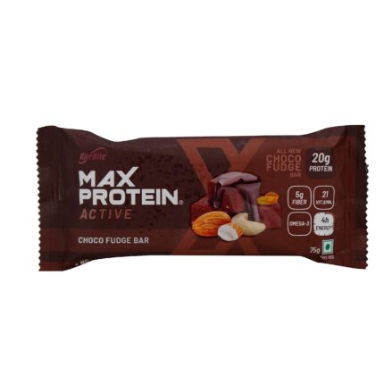 Ritebite Max Protein Active Choco Fudge Protein Bar 75 Grams