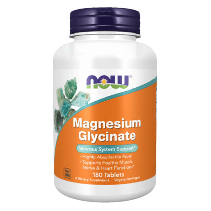 Now Foods Magnesium Glycinate Tablets 180 tablet