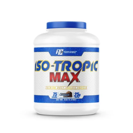 RONNIE COLEMAN ISO-TROPIC MAX PREMIUM WHEY ISOLATE PROTEIN 5 LBS
