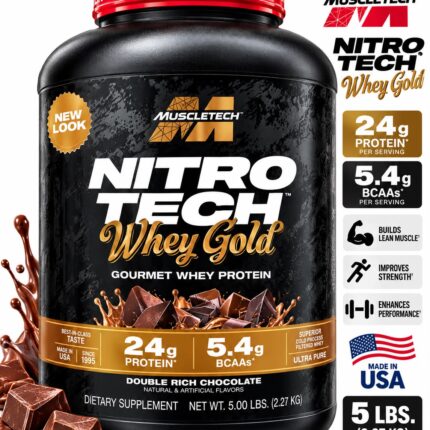 MuscleTech, Nitro-Tech™ Whey Gold, Choclate, 5.02 lbs (2.28 kg) By MuscleTech