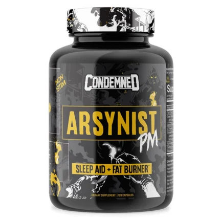 CONDEMNED LABZ  120CAP ARSYNIST PM SLEEP AID + FAT BURNER