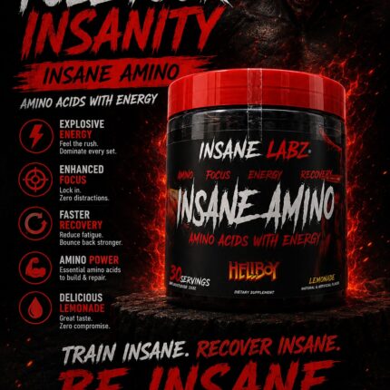 Insane Amino Energy Hellboy – 30 Servings
