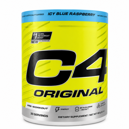 C4 Original Pre Workout – Icy Blue Raspberry (30 Servings)