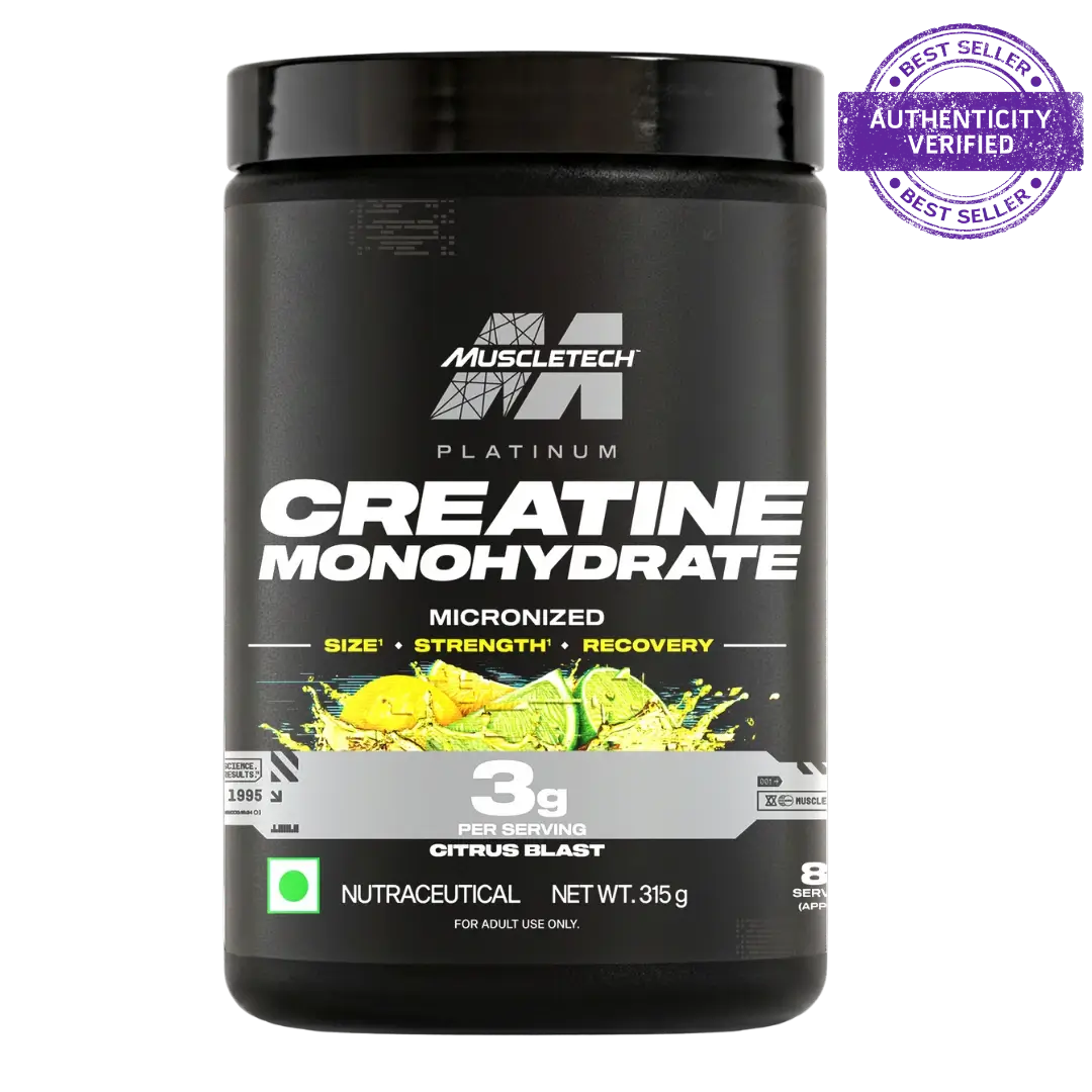 MUSCLETECH PLATINUM CREATINE MONOHYDRATE CITRUS BLAST 315 GRAMS 83 SERVINGS MUSCLETECH PLATINUM CREATINE MONOHYDRATE CITRUS BLAST 315 GRAMS 83 SERVINGS