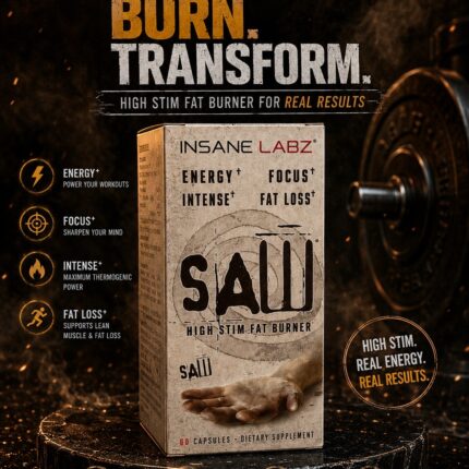 INSANE LABZ SAW FAT BURNER 60 CAPSULES