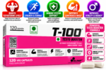Best Olimp T-100 Male Testo Booster 120 Capsules