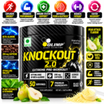 Olimp Knockout 2.0 Pre Workout 305g | 200mg Caffeine | 50 Servings | Cola Blast
