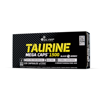 Olimp Taurine Mega Caps 1500 Black Series 120 Capsules