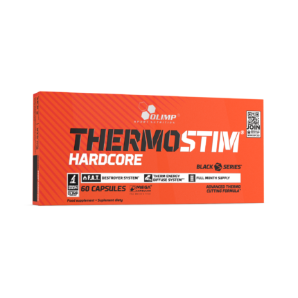 Olimp Thermo Stim Hardcore Black Series 60 Capsules