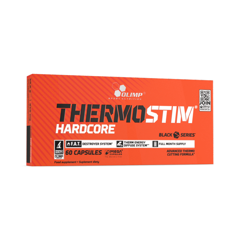 Olimp Thermo Stim Hardcore Black Series 60 Capsules Thermogenic Supplement