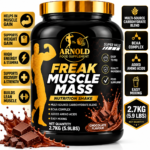 Arnold Freak Muscle Mass Gainer – 2.7KG (6 LBS)  Chocolate Flavour | High-Calorie Weight Gainer