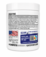 GAT Sport Creatine Monohydrate 250g 83 Servings Unflavored Powder