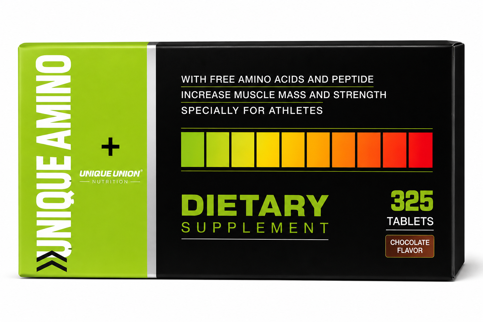 Unique Union Unique Amino 325 Tablets – Chocolate Flavor | Free Amino Acids & Peptides Unique Union Unique Amino 325 Tablets – Chocolate Flavor | Free Amino Acids & Peptides