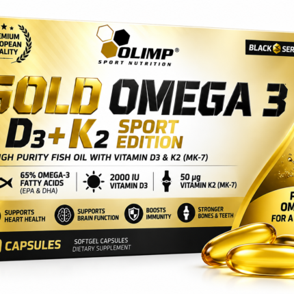 Olimp Nutrition Gold Vit D3 + K2 Sport Edition – 60 CAPSULES