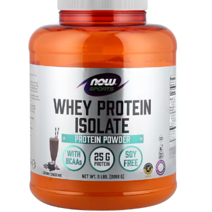 Whey Protein Isolate Powder | 25g Protein & BCAAs – Chocolate 5 lb