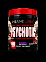 Labz Psychotic Pre-Workout 60 Servings Grape Flavor | Insane Labz Psychotic Supplement