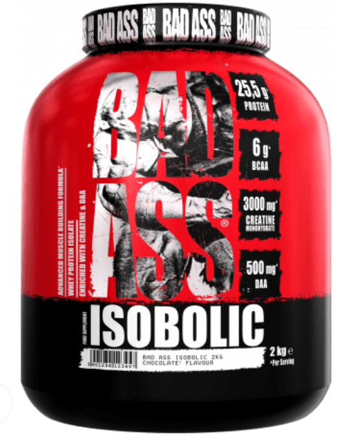 Bad Ass Isobolic Whey Protein Isolate 2kg – Chocolate Flavor | Muscle Building Formula