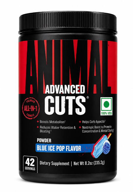 Animal Advanced Cuts – Blue Ice Pop Flavor | 42 Servings
