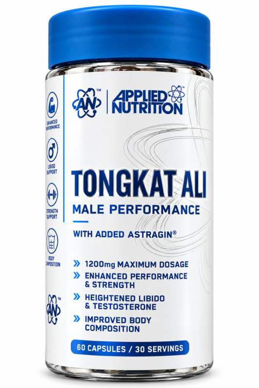 Applied Nutrition Advanced Tongkat Ali 1200mg – Male Performance (60 Veg Capsules / 30 Servings)