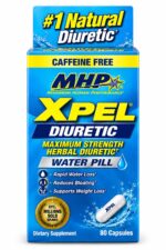 MHP XPEL® Maximum Strength Herbal Diuretic (Caffeine-Free) – 80 Capsules