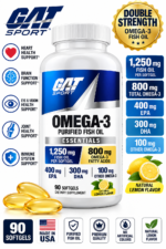 GAT SPORT OMEGA 3 FISH OIL 90 SOFTGELS