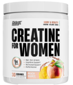 Nutrex Research Creatine For Women – Peach Mango (30 Servings, 314.98g) – Body & Beauty Formula