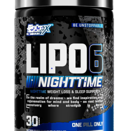 Nutrex Research Lipo-6® Nighttime – Nighttime Weight Loss & Sleep Support (30 Capsules)