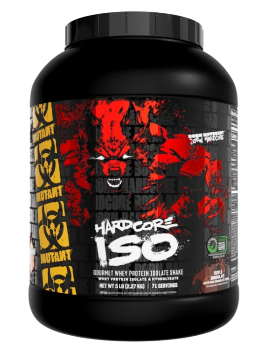 MUTANT MASS® EXTREME 2500 – Triple Chocolate (12 lbs / 5.45 kg) – Hardcore Muscle Mass Gainer