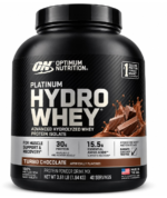 Optimum Nutrition Platinum Hydrowhey® – Turbo Chocolate (3.61 lbs / 1.64 kg, 40 Servings)